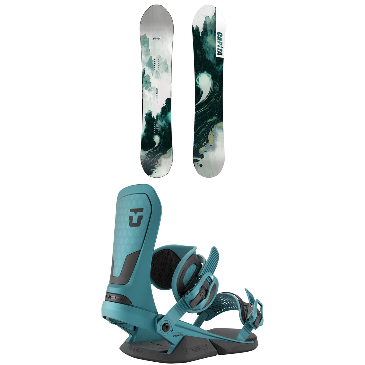 CAPiTA The Navigator Snowboard + Union Neo Snowboard Bindings 2027