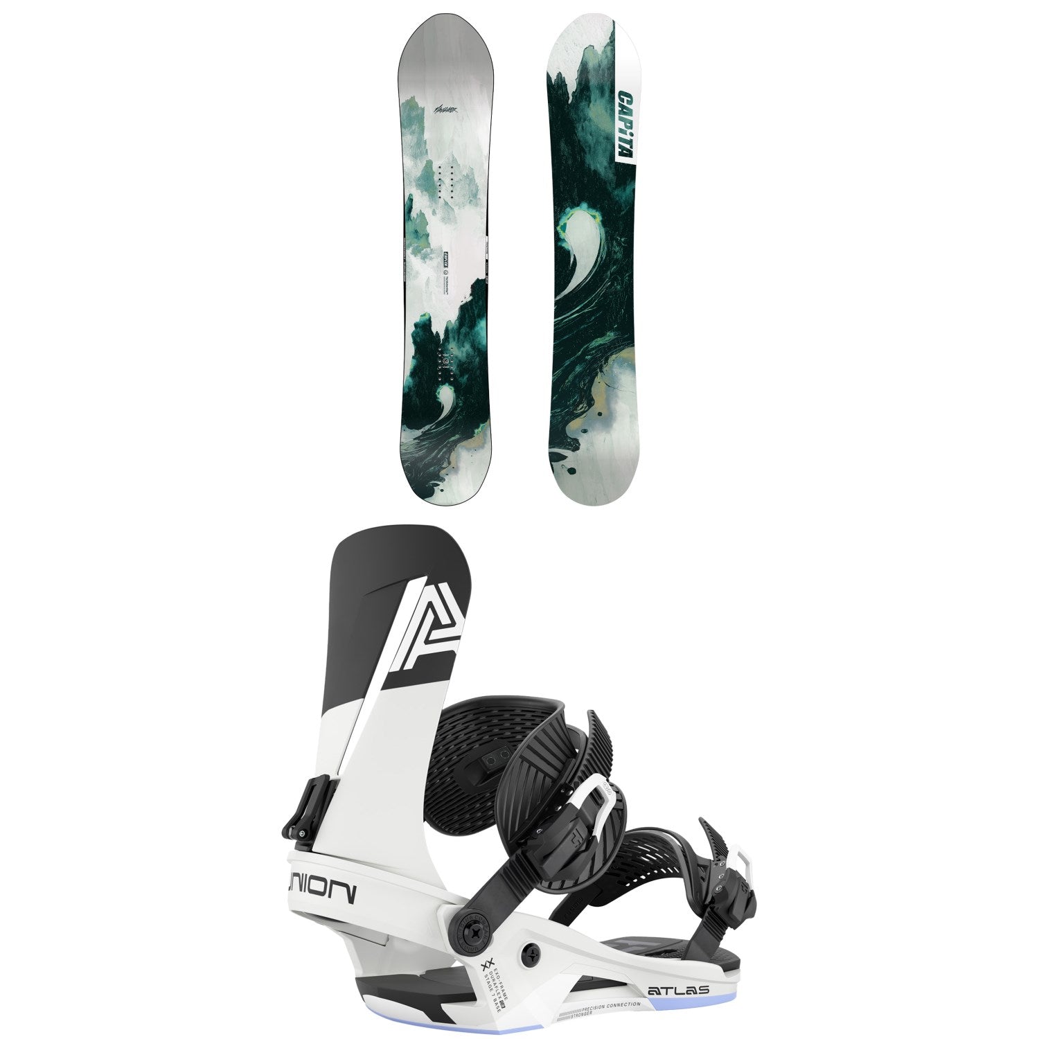CAPiTA The Navigator Snowboard + Union Atlas Snowboard Bindings