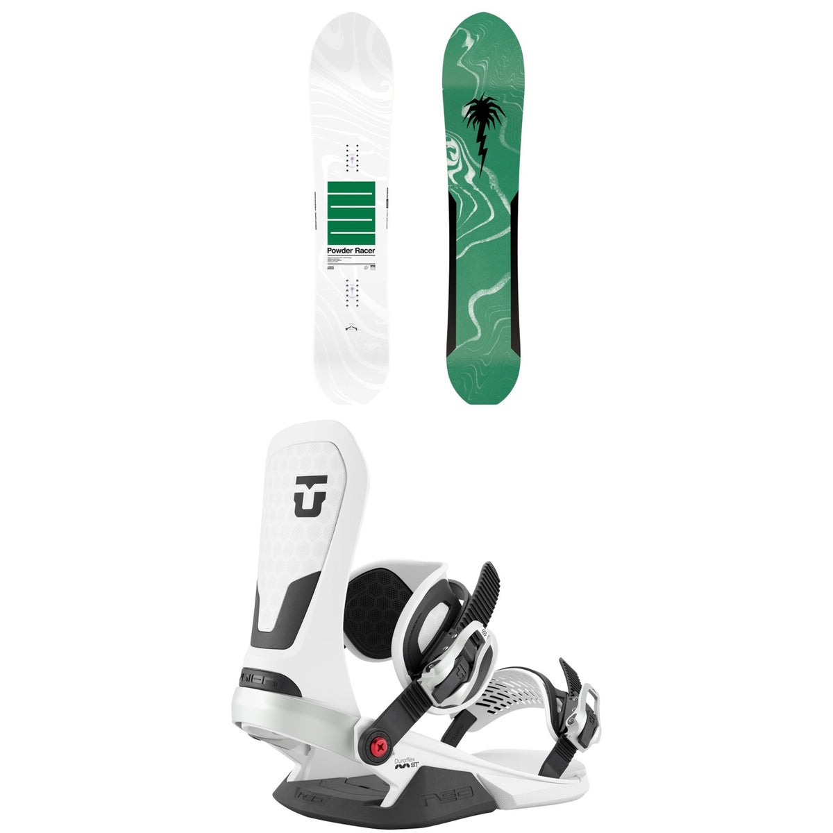 CAPiTA Spring Break Powder Racers Snowboard + Union Neo Snowboard Bindings 2027