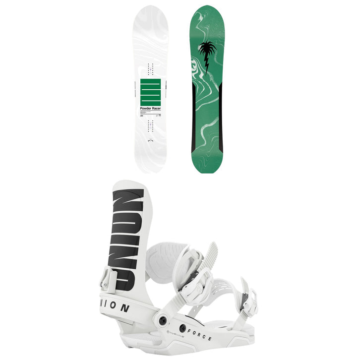 CAPiTA Spring Break Powder Racers Snowboard + Union Force Team Snowboard Bindings 2027