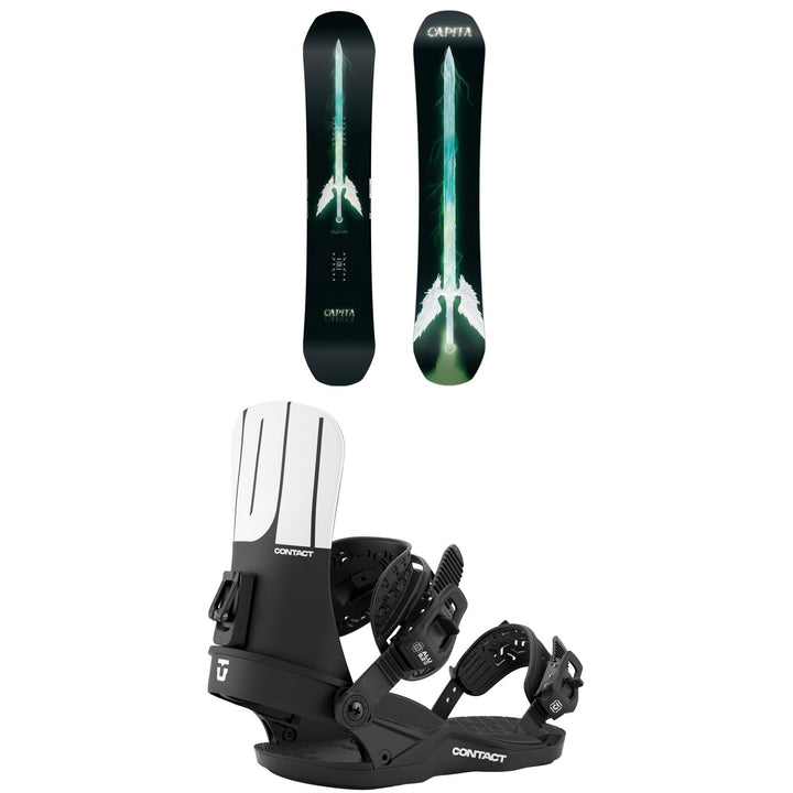 CAPiTA Mia Brookes Pro Snowboard + Union Contact Snowboard Bindings - Women's 2027