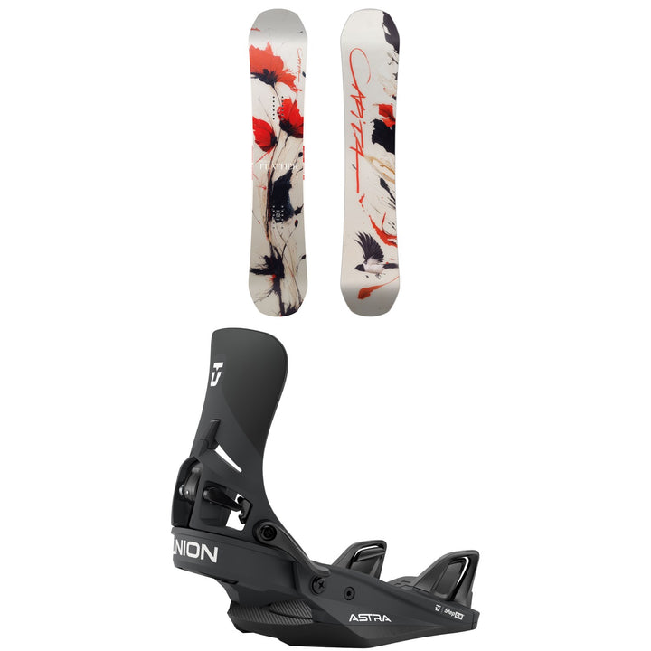 CAPiTA Birds Of A Feather Snowboard + Union Astra Step On Snowboard Bindings - Women's 2027