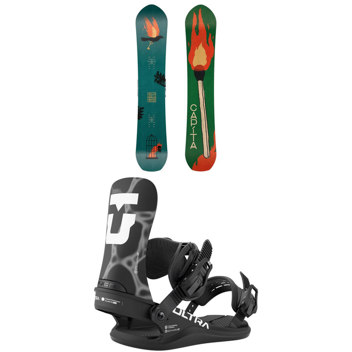 CAPiTA The Equalizer Snowboard + Union Ultra Snowboard Bindings - Women's 2027