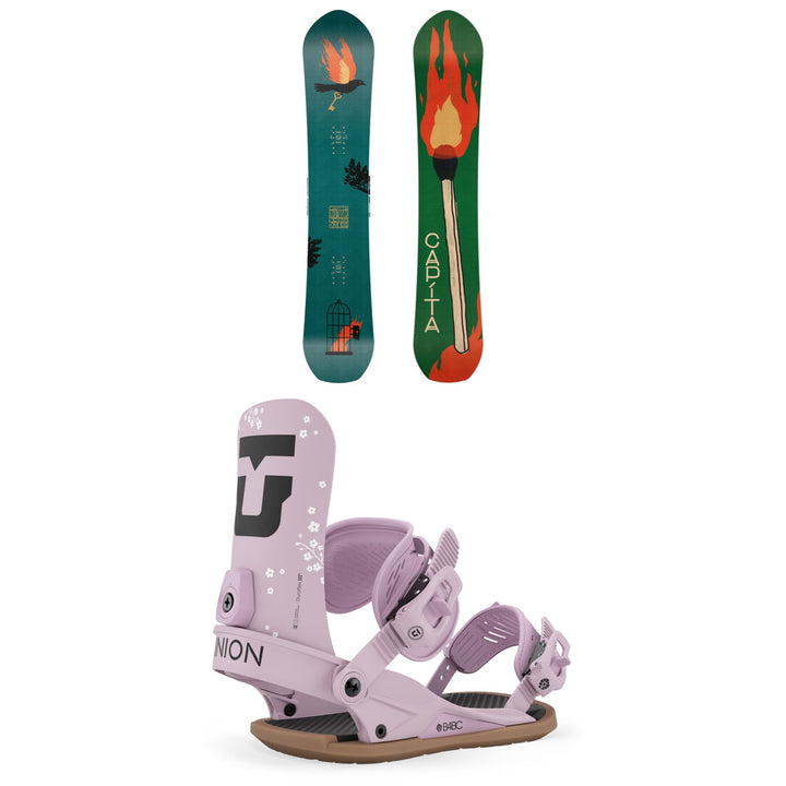 CAPiTA The Equalizer Snowboard + Union Legacy Snowboard Bindings - Women's 2027