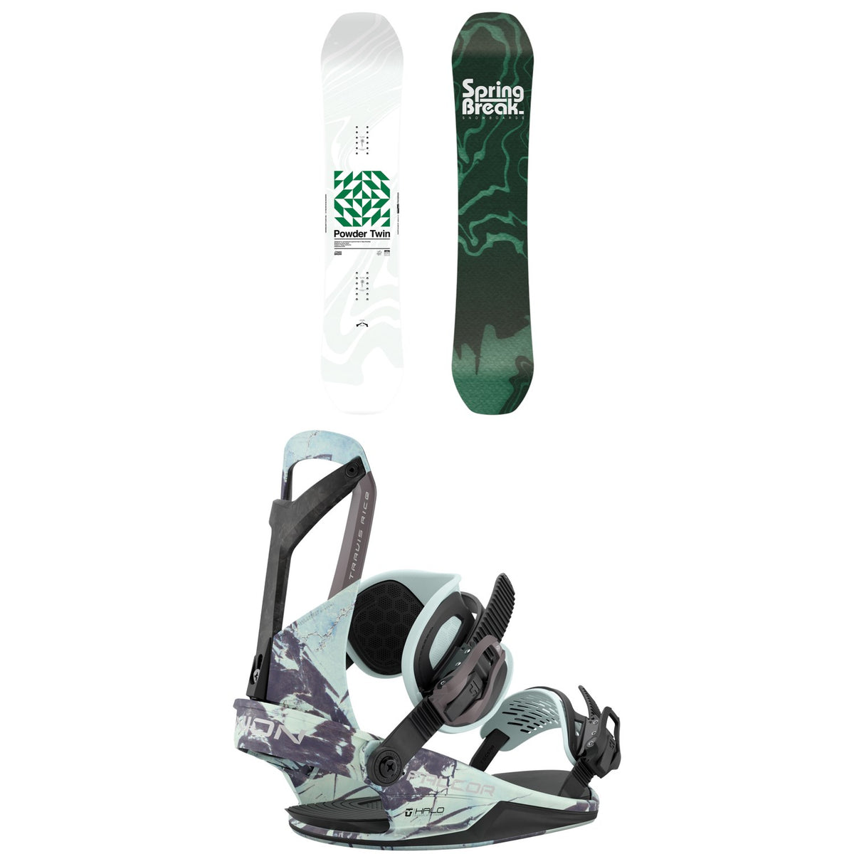 CAPiTA Spring Break Powder Twin Snowboard + Union Falcor Snowboard Bindings 2027