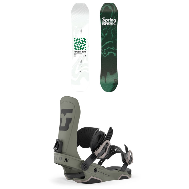 CAPiTA Spring Break Powder Twin Snowboard + Union Force Team Snowboard Bindings 2027