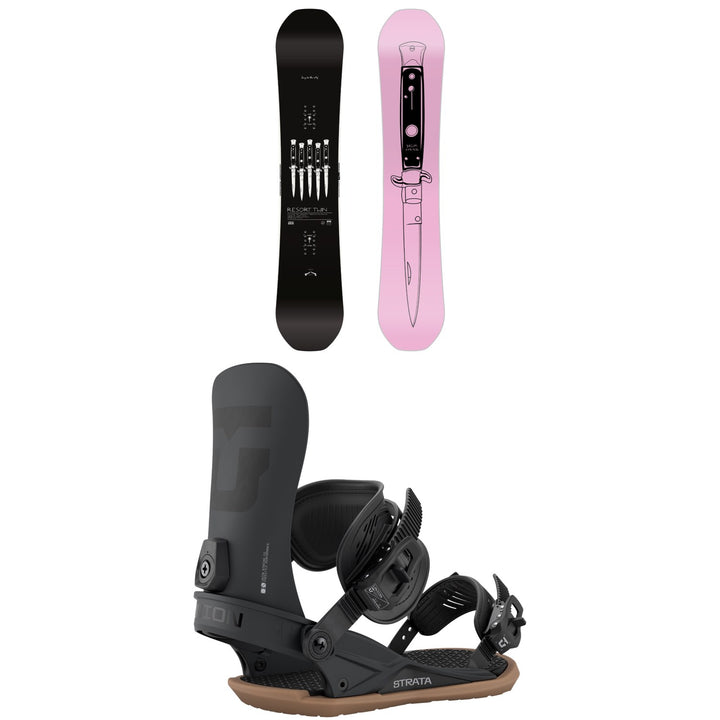 CAPiTA Spring Break Resort Twin Snowboard + Union Strata Snowboard Bindings 2027