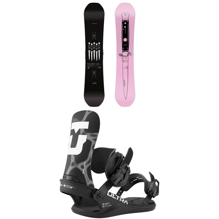CAPiTA Spring Break Resort Twin Snowboard + Union Ultra Snowboard Bindings 2027