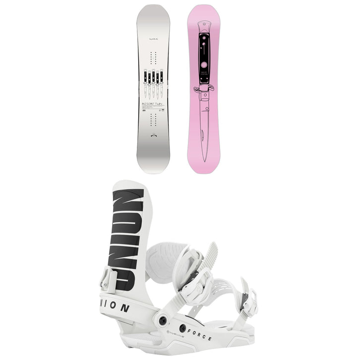 CAPiTA Spring Break Resort Twin Snowboard + Union Force Team Snowboard Bindings 2027