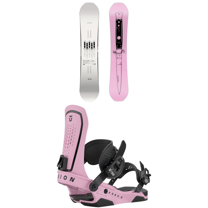 CAPiTA Spring Break Resort Twin Snowboard + Union Force Snowboard Bindings 2027