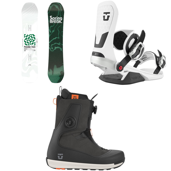 CAPiTA Spring Break Powder Twin Snowboard + Union Neo Snowboard Bindings + Reset Snowboard Boots 2027