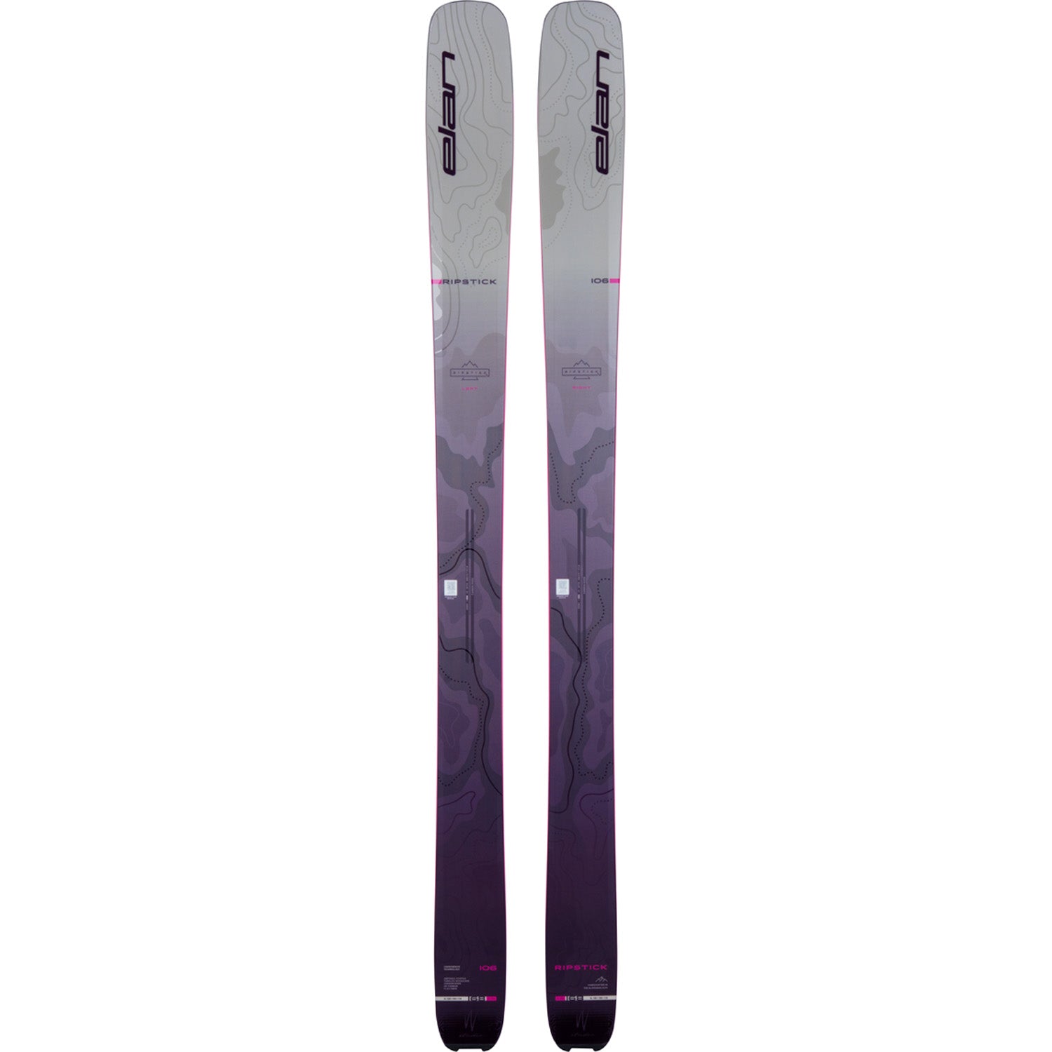 山スキー　エラン RIPSTICK 106/180 登山用スキンPOMOCA Elan Ripstick 106 W Skis - Women's 2027 – evo