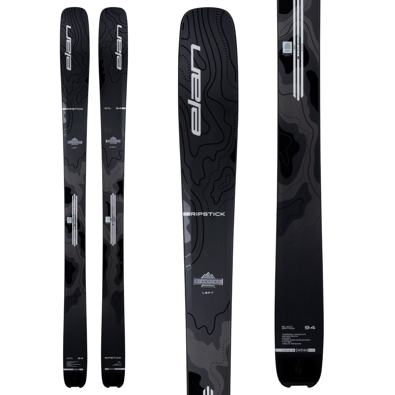 Elan Ripstick 94 W Black Edition Skis - Women's 2027 – evo