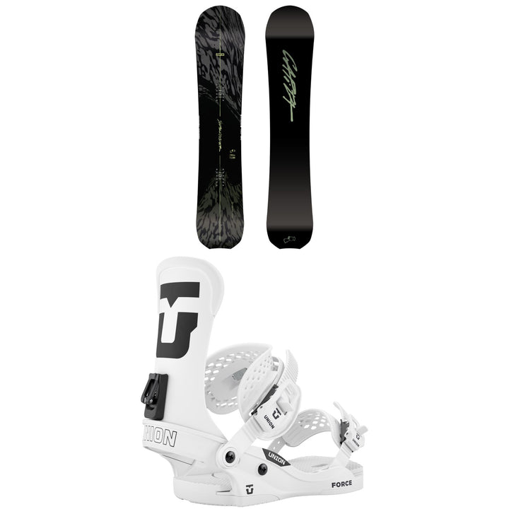 CAPiTA Sidewinder Snowboard + Union Force Classic Snowboard Bindings 2027
