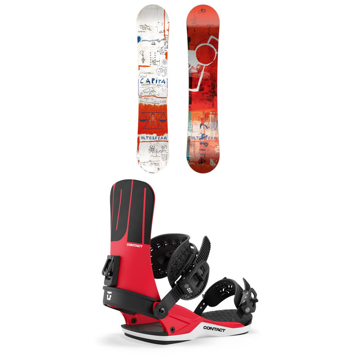 CAPiTA Ultrafear Snowboard + Union Contact Snowboard Bindings 2027