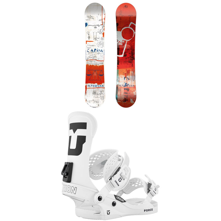 CAPiTA Ultrafear Snowboard + Union Force Classic Snowboard Bindings