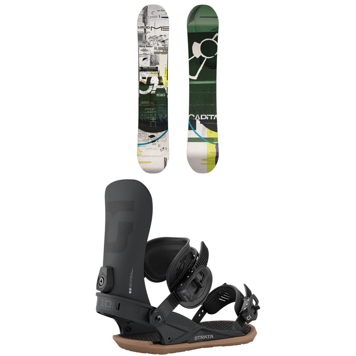 CAPiTA Outerspace Living Snowboard + Union Strata Snowboard Bindings 2027