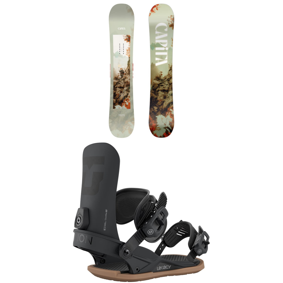 CAPiTA Paradise Snowboard + Union Legacy Snowboard Bindings - Women's 2027