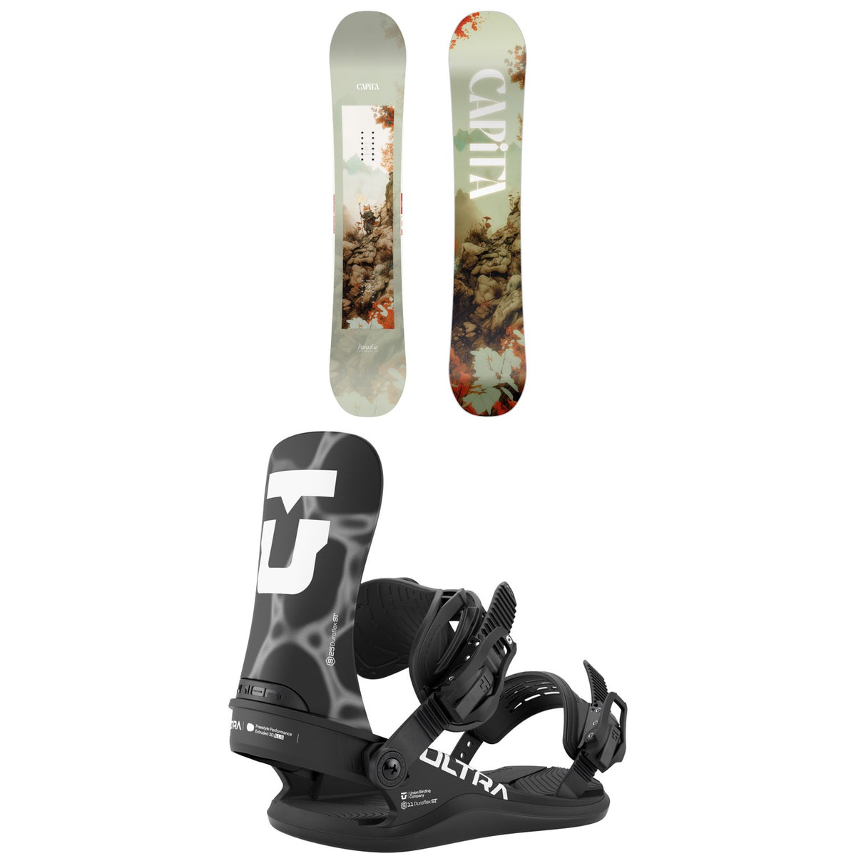 CAPiTA Paradise Snowboard + Union Ultra Snowboard Bindings - Women's 2027