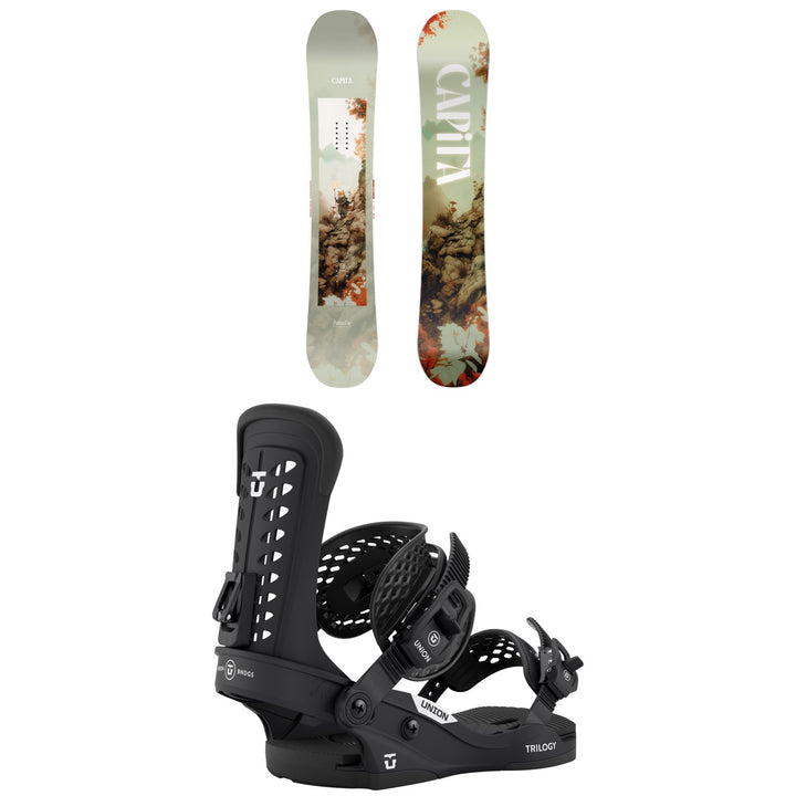 CAPiTA Paradise Snowboard + Union Trilogy Classic Snowboard Bindings - Women's 2027