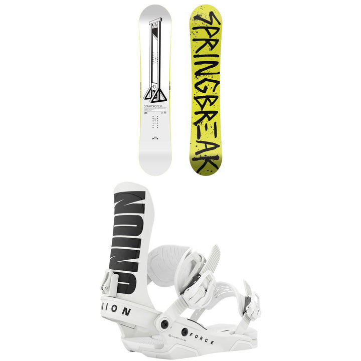 CAPiTA Spring Break Stairmaster Snowboard + Union Force Team Snowboard Bindings 2027