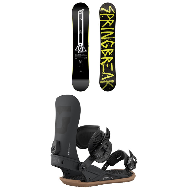 CAPiTA Spring Break Stairmaster Snowboard + Union Strata Snowboard Bindings 2027