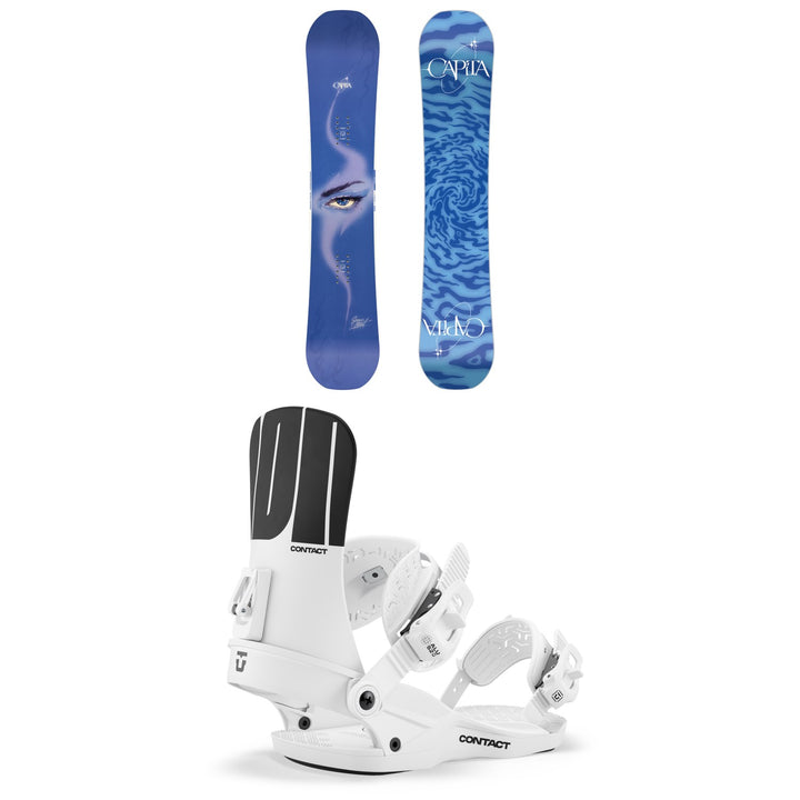 CAPiTA Space Metal Fantasy Snowboard + Union Contact Snowboard Bindings - Women's 2027