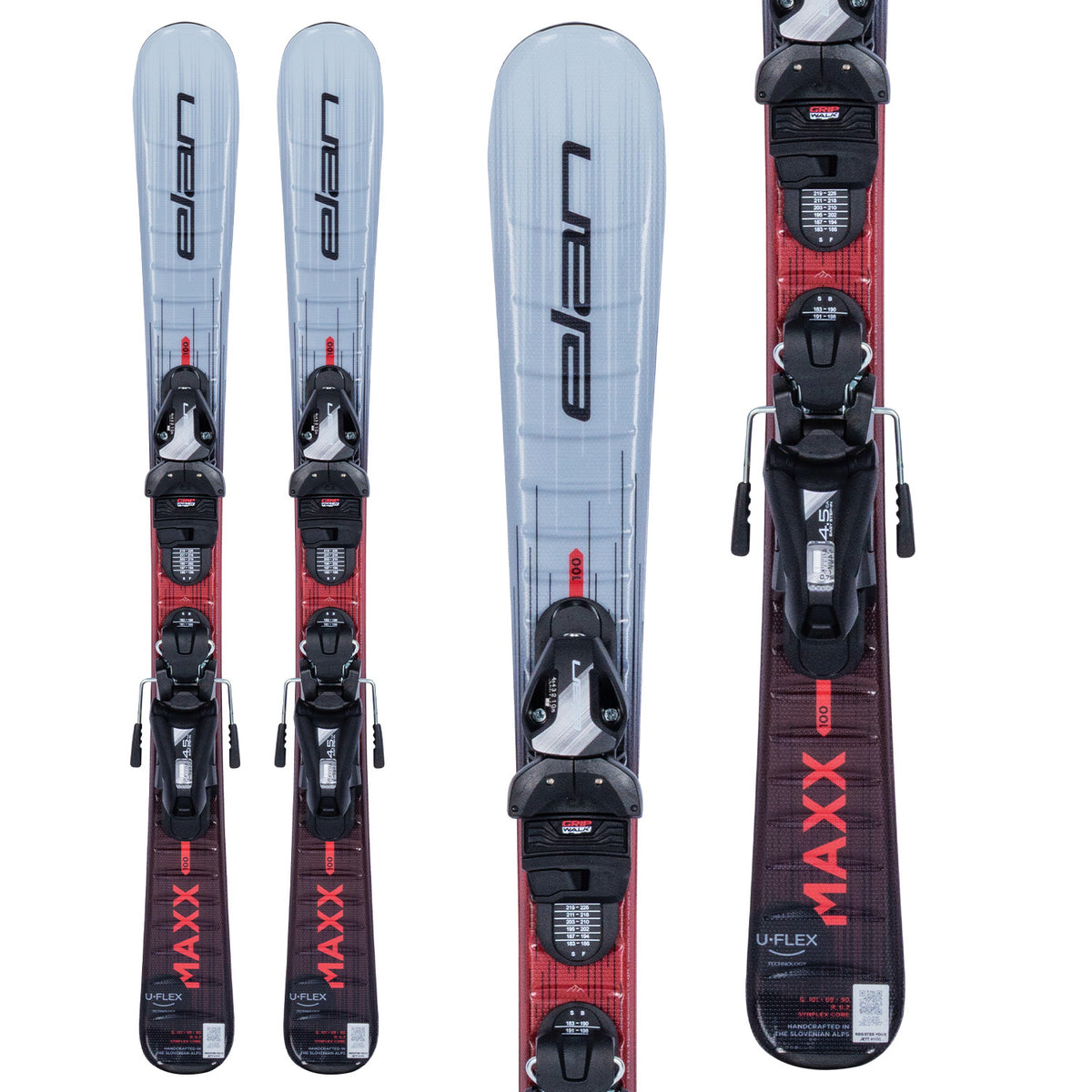 Elan Maxx Red Skis + Shift EL 7.5 GW Bindings - Kids' 2027