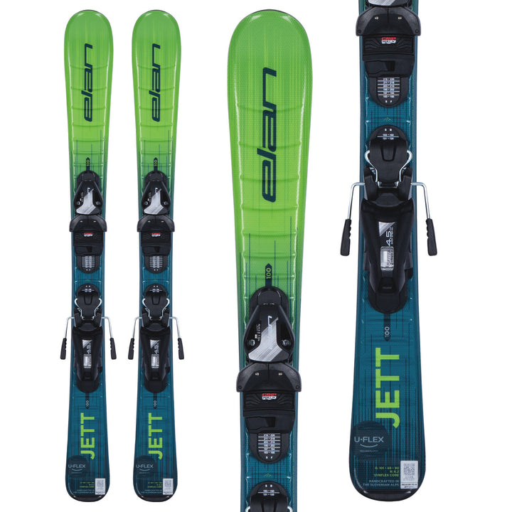 Elan Jett Jr Skis + EL 7.5 GW Bindings - Kids' 2027