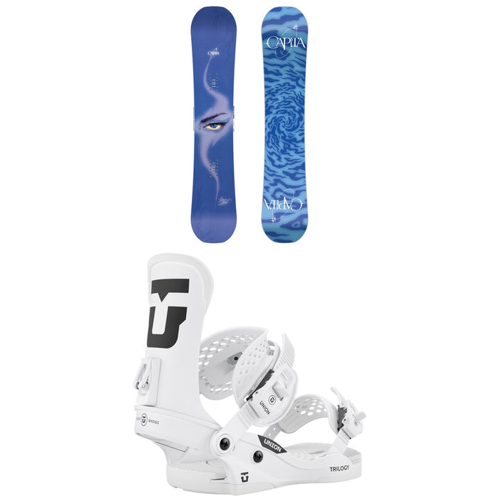 CAPiTA Space Metal Fantasy Snowboard + Union Trilogy Classic Snowboard Bindings - Women's 2027