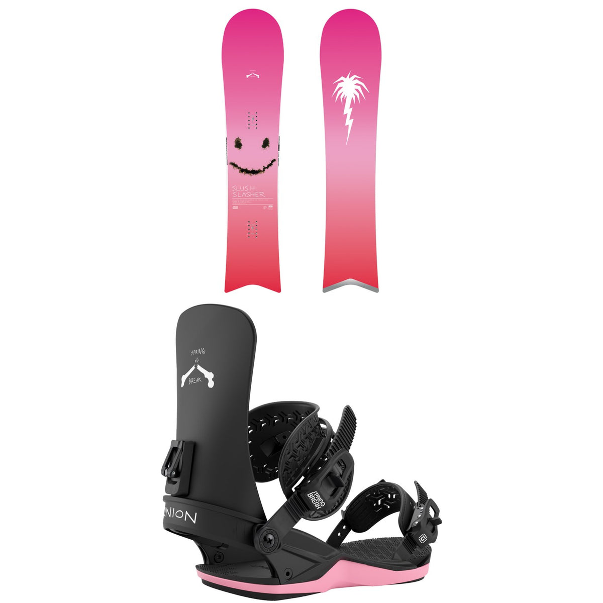 CAPiTA Spring Break Slush Slashers 2.0 Snowboard + Union Contact Snowboard Bindings 2027