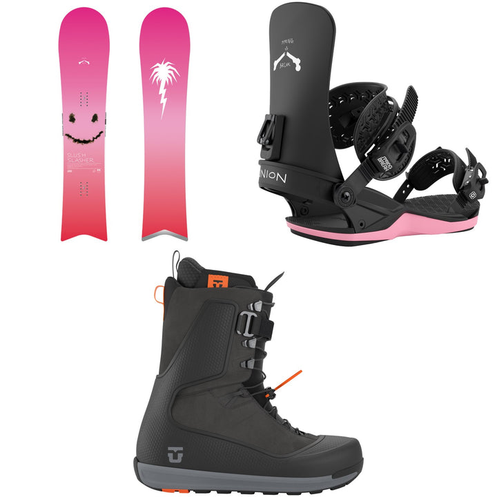 CAPiTA Spring Break Slush Slashers 2.0 Snowboard + Union Contact Snowboard Bindings + Factory Snowboard Boots 2027