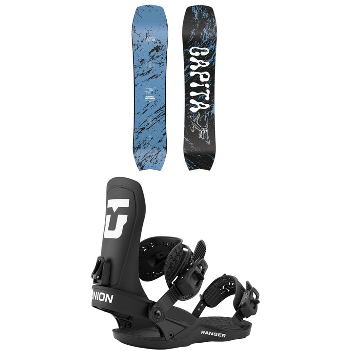 CAPiTA Children Of The Pow Snowboard + Union Ranger Snowboard Bindings - Kids' 2027