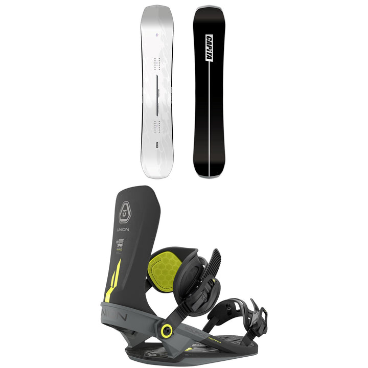 CAPiTA Mega Death Snowboard + Union Source Pro TH Snowboard Bindings 2027
