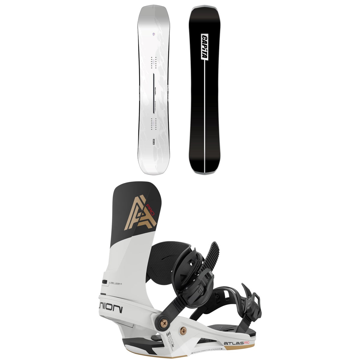 CAPiTA Mega Death Snowboard + Union Atlas Pro Snowboard Bindings 2027