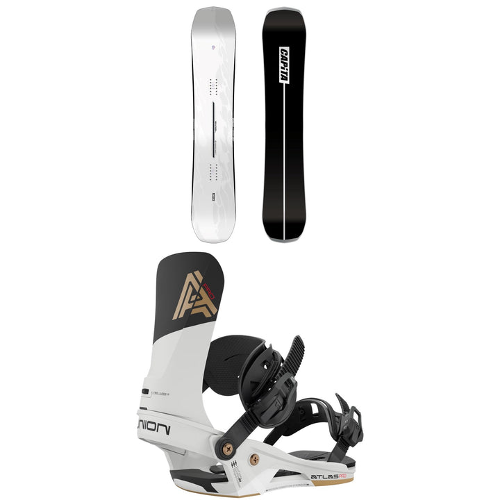 CAPiTA Mega Death Snowboard + Union Atlas Pro Snowboard Bindings 2027