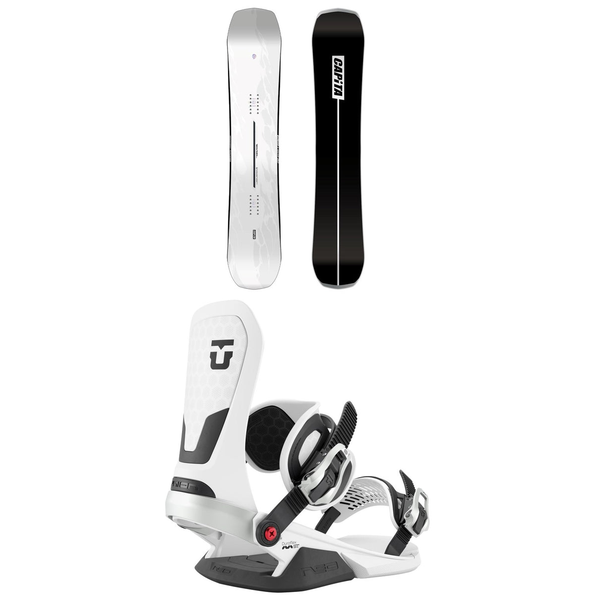 CAPiTA Mega Death Snowboard + Union Neo Snowboard Bindings 2027