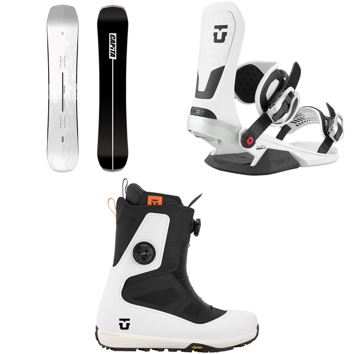 CAPiTA Mega Death Snowboard + Union Neo Snowboard Bindings + Reset Pro Snowboard Boots 2027