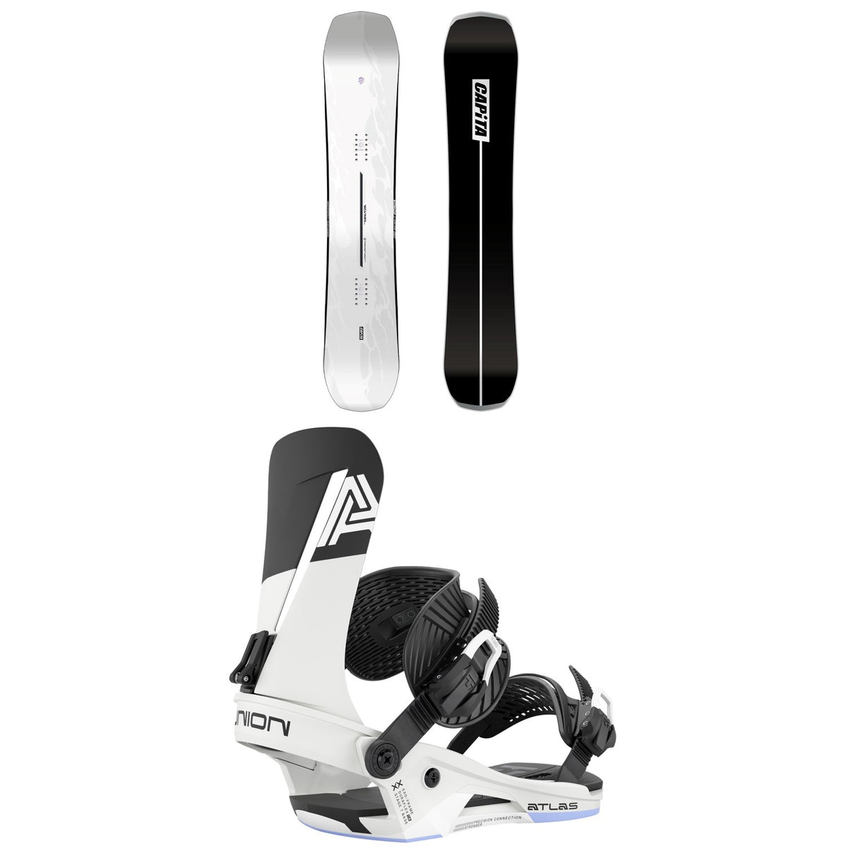 CAPiTA Mega Death Snowboard + Union Atlas Snowboard Bindings 2027