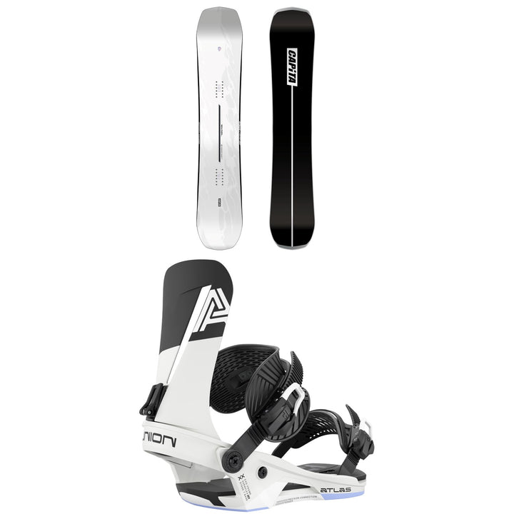 CAPiTA Mega Death Snowboard + Union Atlas Snowboard Bindings 2027