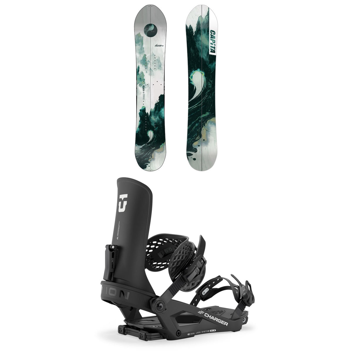 CAPiTA Navigator Split Splitboard + Union Charger Splitboard Bindings 2027