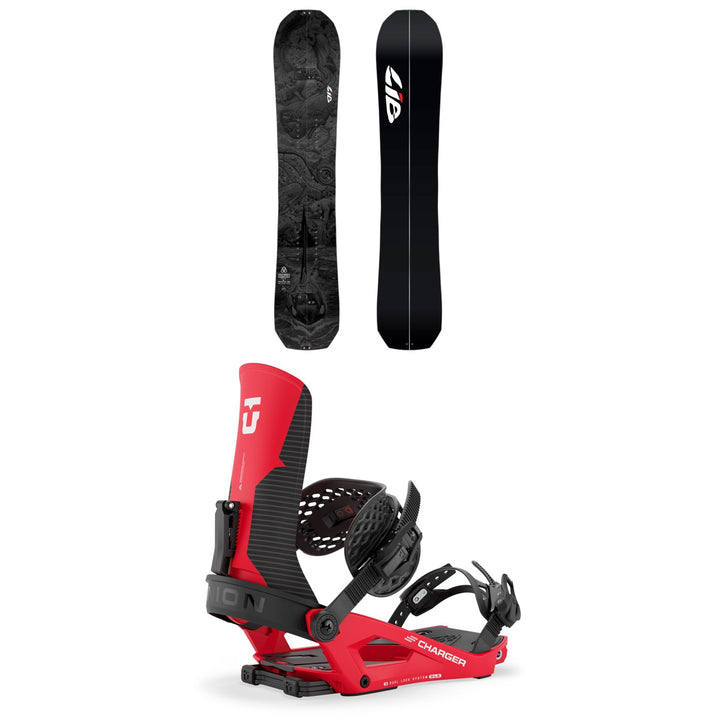 Lib Tech Orca Techno Splitboard + Union Charger Splitboard Bindings 2027