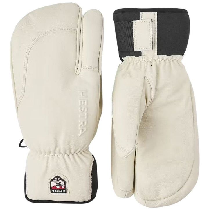 Hestra Topo 3-Finger Gloves Almond White