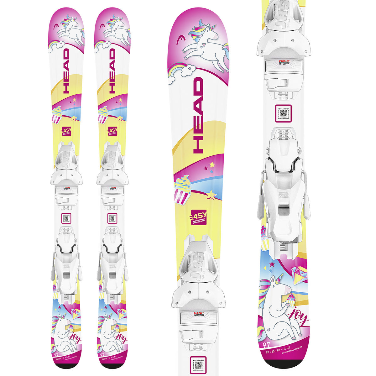 Head Unicorn Skis + JRS 4.5 GW Bindings - Kids' 2027