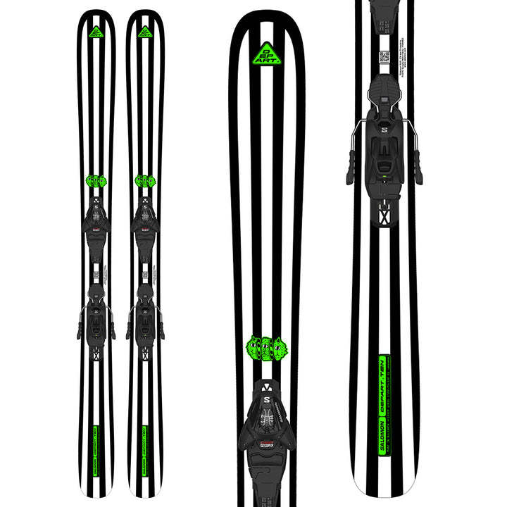 Salomon Départ. Ten Skis + L6 GW Bindings - Kids' 2027
