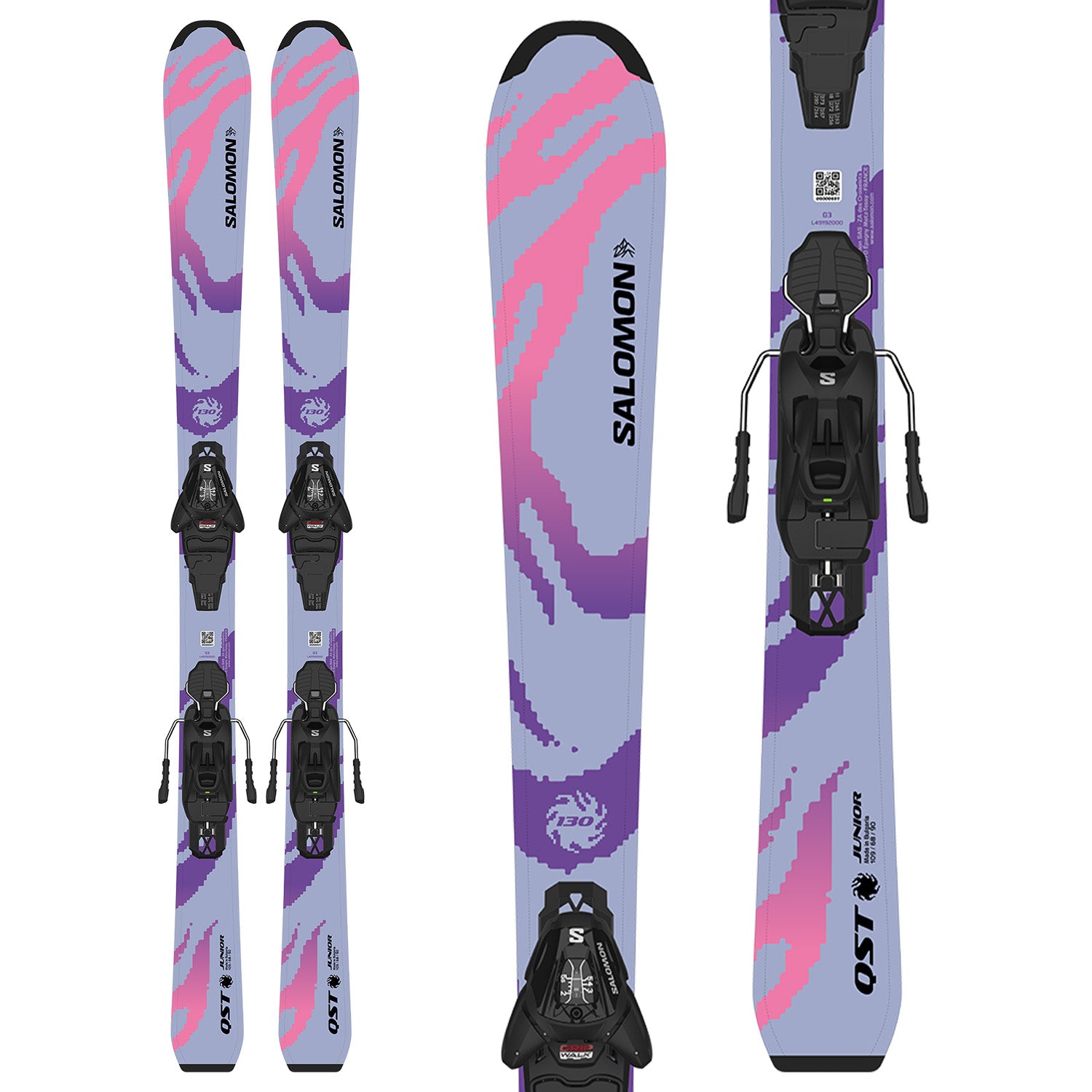 Salomon QST Jr M Skis + L6 GW Bindings - Kids' 2027 – evo