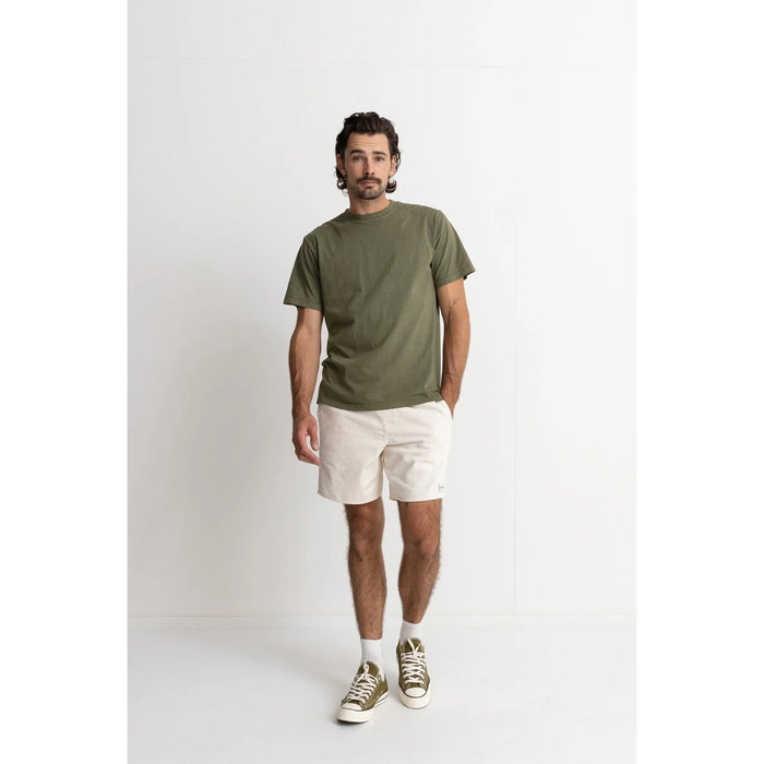 Rhythm Classic Cord Jam Shorts - Men's Vintage White
