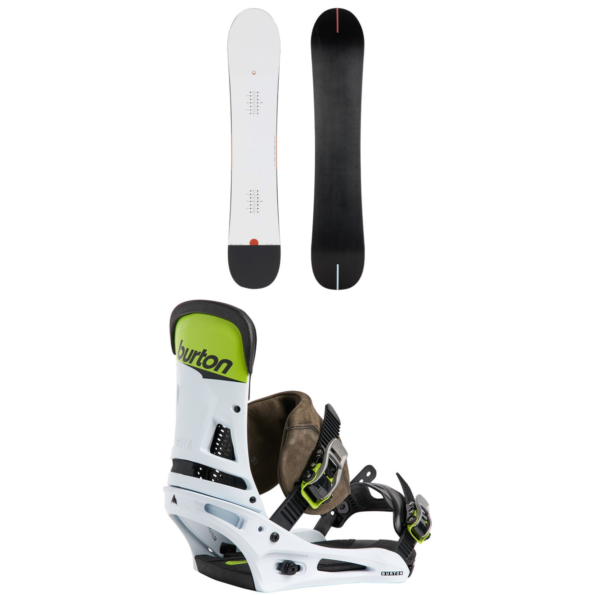 Season Lolo Snowboard - Blem + Burton Malavita Snowboard Bindings 2026