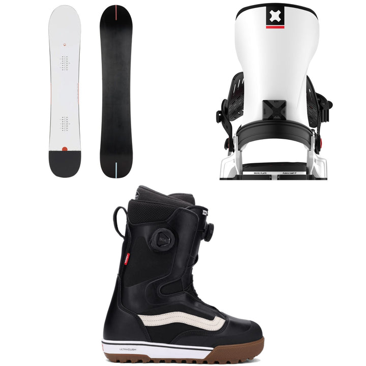 Season Lolo Snowboard - Blem + Bent Metal Transfer Snowboard Bindings + Vans Aura Pro Snowboard Boots 2026