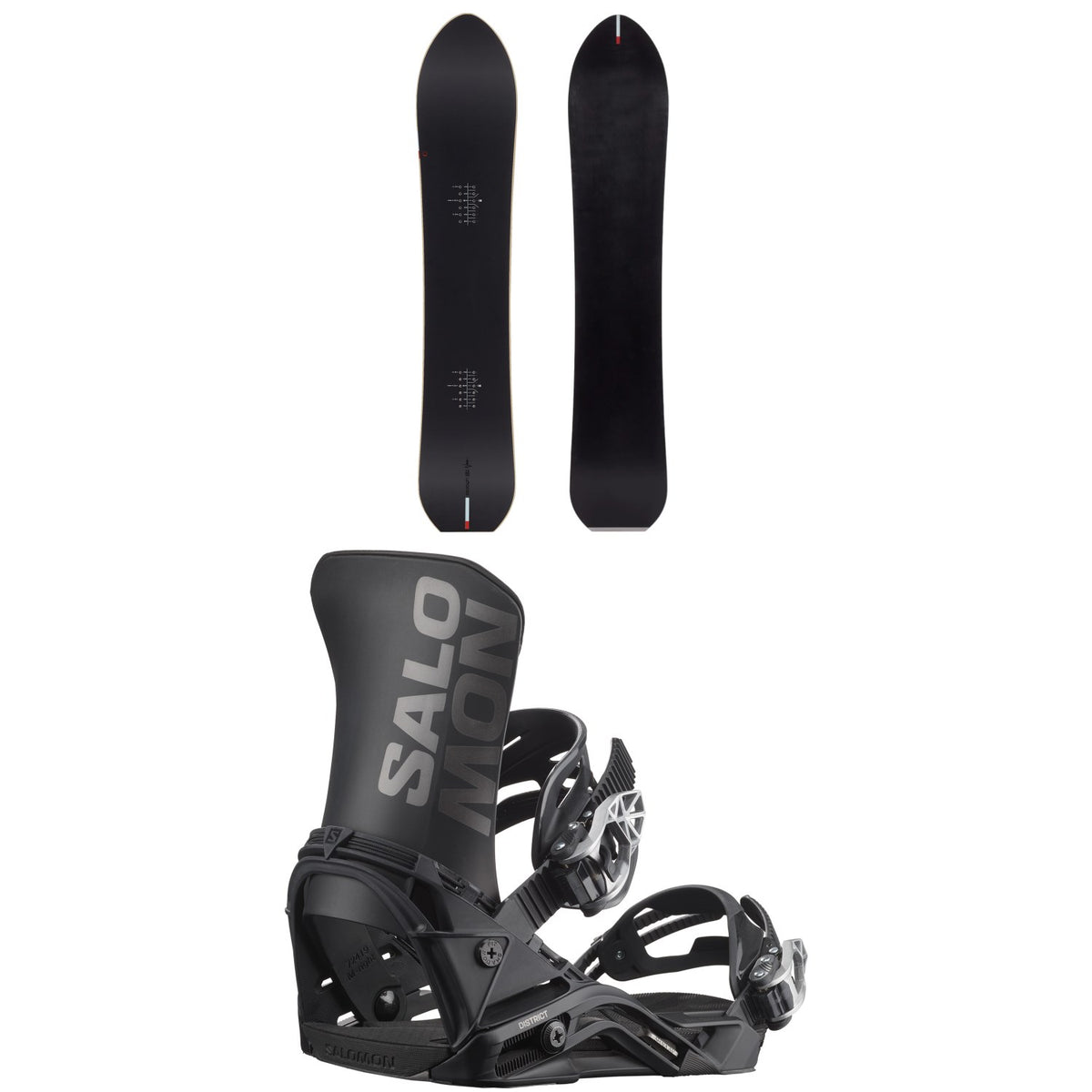 Season Nexus Snowboard 2025 + Salomon District Snowboard Bindings